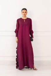 Rosalia Plum Kaftaan