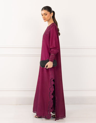 Rosalia Plum Kaftaan