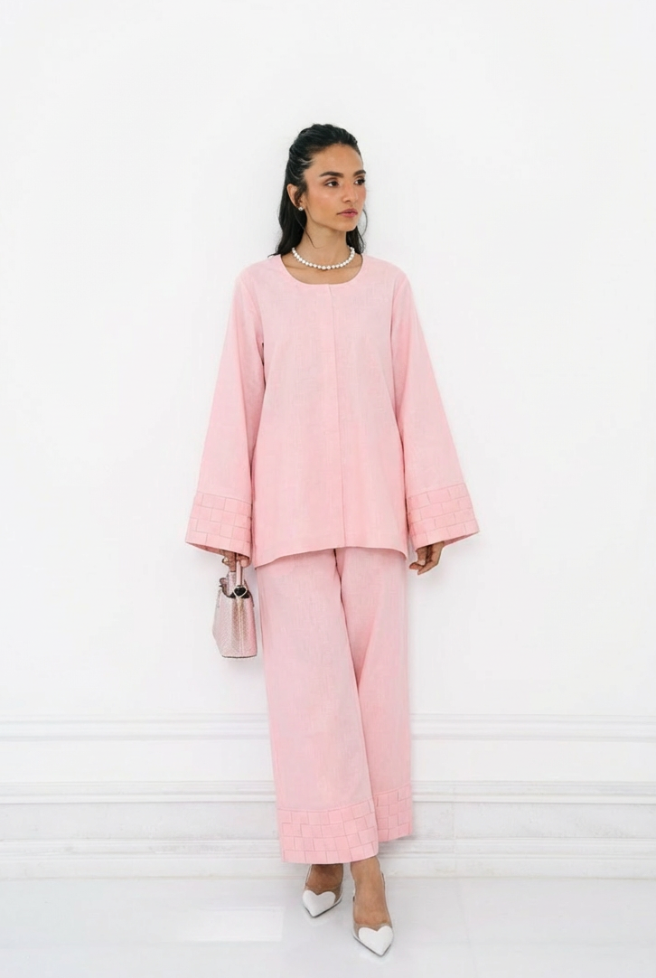 Pink Woven set
