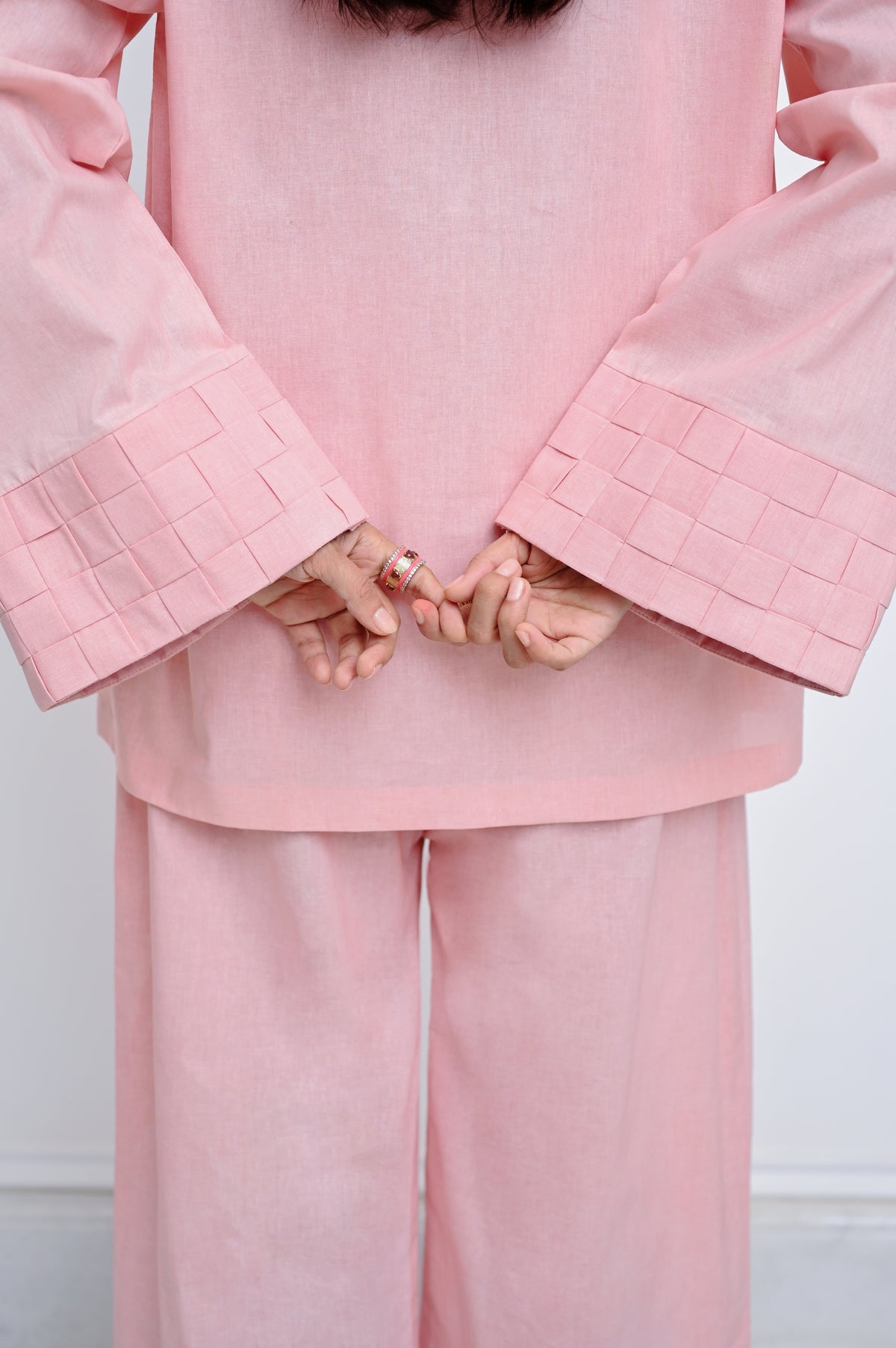 Pink Woven set